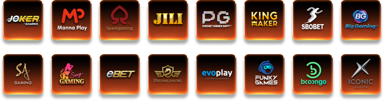 รวมค่ายเกมสล็อตยอดนิยม